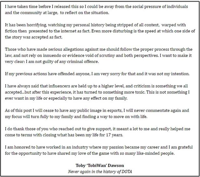 dota 五位英雄分工（WOW第一公会分崩离析）(24)