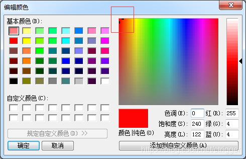 颜色的明度和饱和度图（RGB颜色空间色调饱和度）(9)