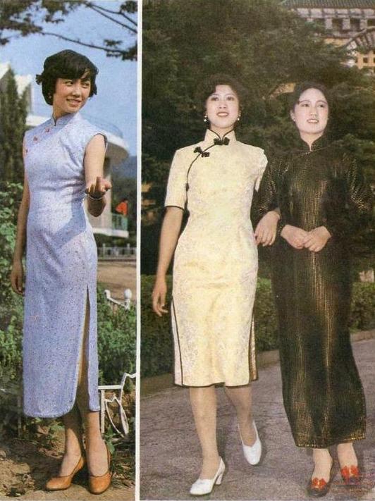 以前旗袍和现代旗袍的区别（上世纪20年代形成的旗袍）(26)