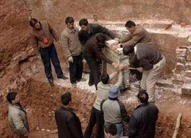 暴雨冲出汉代关羽古墓（洛阳大雨冲出关羽）(4)