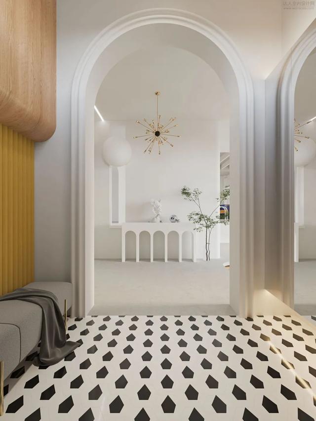 二十种玄关设计图（100款）(8)