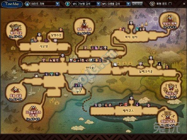 dnf最新版本远古地图在哪里（DNF暗黑城三版地图）(2)