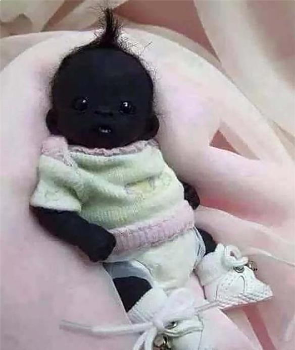 世界上最黑的小孩是假的（还记得全世界最黑）(2)