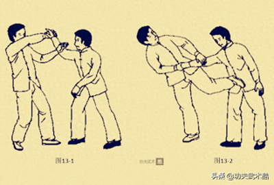 ​擒敌秘法36招（3），传武贴身靠打、擒拿摔跌制敌之格斗精华