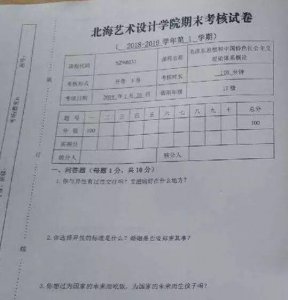 ​高校考卷问“艾滋病的好处是什么？” 你敢答么？