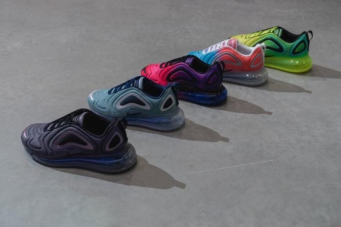 UNDERCOVER 联名领衔！均融入渐变设计，日蚀、Air Max 720 多款实物及发售日期释出
