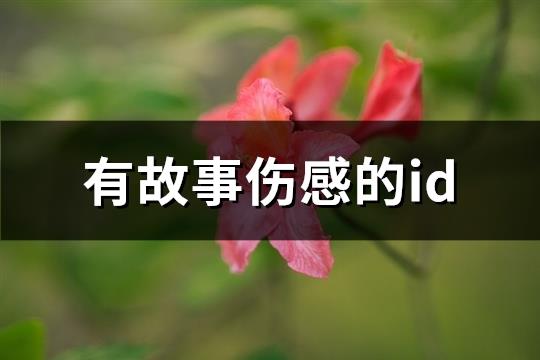 ​有故事伤感的id(644个)