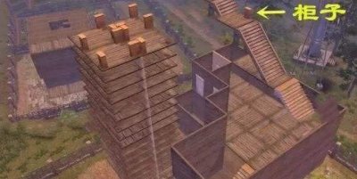 ​明日之后：大神防抄家的建筑设计，十几层楼高问你怕不！