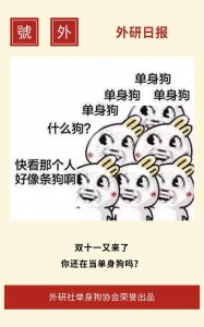 ​双十一过去了，你居然还不知道单身狗的英文怎么说？
