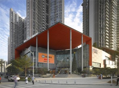 ​深圳龙华九方购物中心及住宅塔楼/Laguarda.Low Architects (LLA)