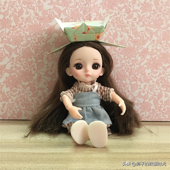 创意纸艺手工教程——「折纸」用纸折一顶乌纱帽