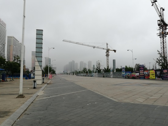 渤海湾鲅鱼圈，必去景点之一山海广场