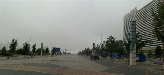 渤海湾鲅鱼圈，必去景点之一山海广场