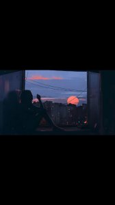 ​风景插画壁纸我很喜欢一个人在家喝酒 先把房间打扫干净