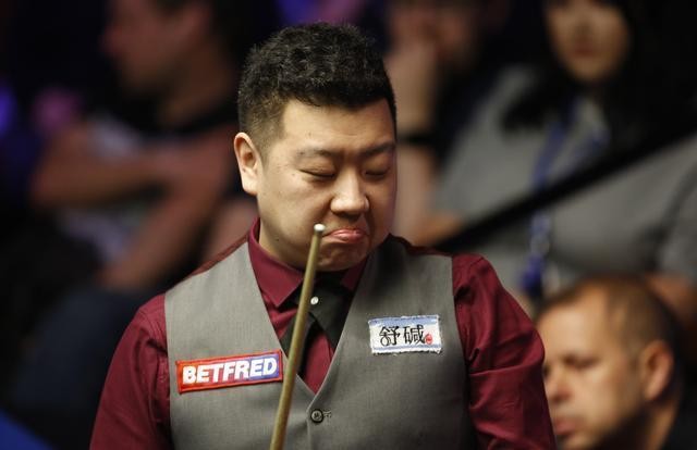 斯诺克——世锦赛：李行对阵霍金斯