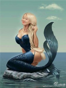 ​岳云鹏晒PS美人鱼照 网友：丑哭我了