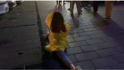 ​喝醉酒被朋友拍下的沙雕照片!