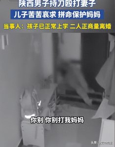 ​咸阳男子持刀砍妻事件后续：警方介入行拘10日，当事人回应已谅解