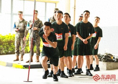 ​硬核开战！直击宁德武警官兵军人运动会现场