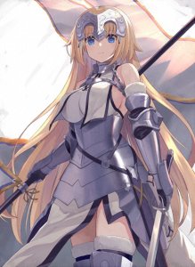 ​FGO贞德，人气最高的看板娘之一