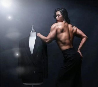 ​金世美：强悍“女教练”，肌肉比男人还猛！充满力量美，性感美