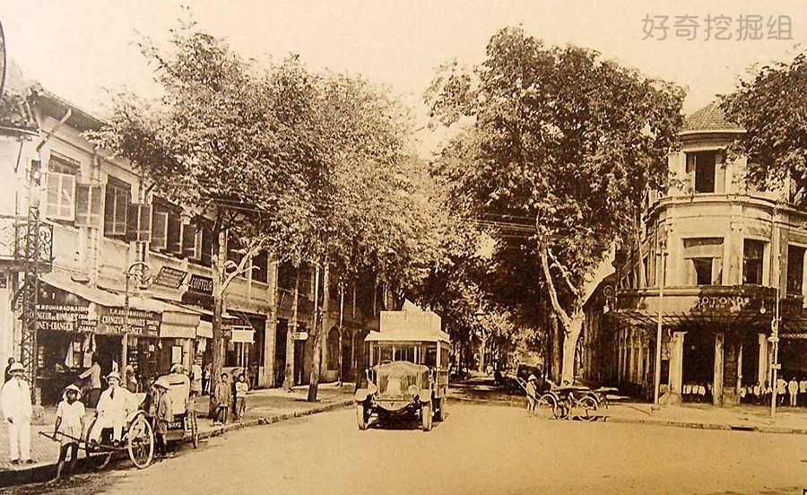 1922年的越南西贡，看上去非常西化，也非常富裕