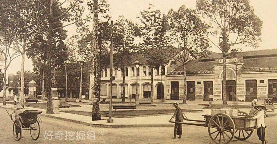 1922年的越南西贡，看上去非常西化，也非常富裕