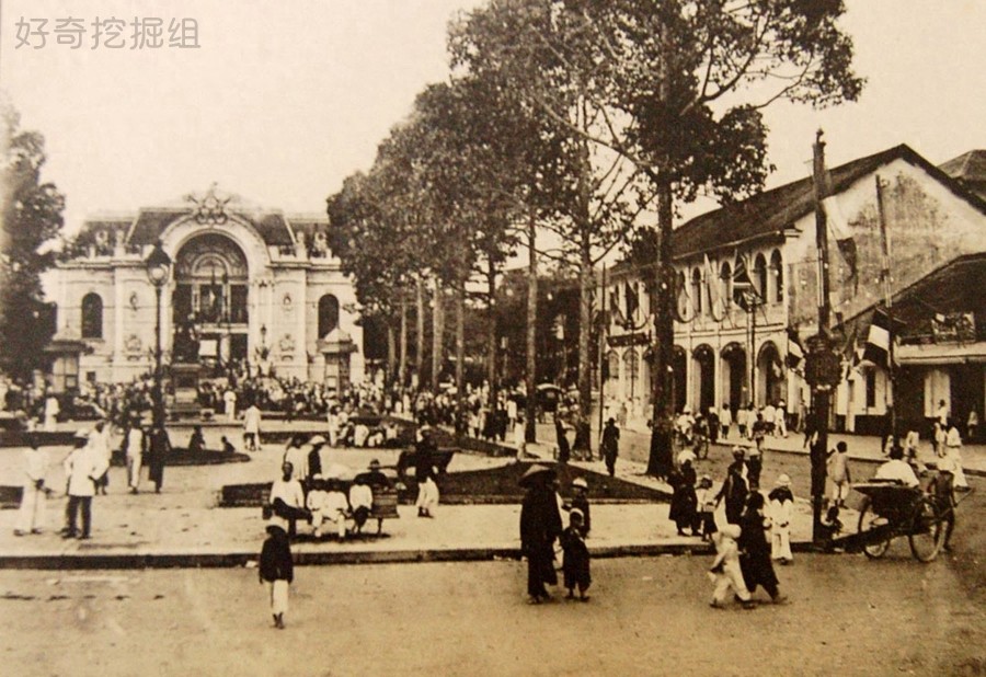 1922年的越南西贡，看上去非常西化，也非常富裕
