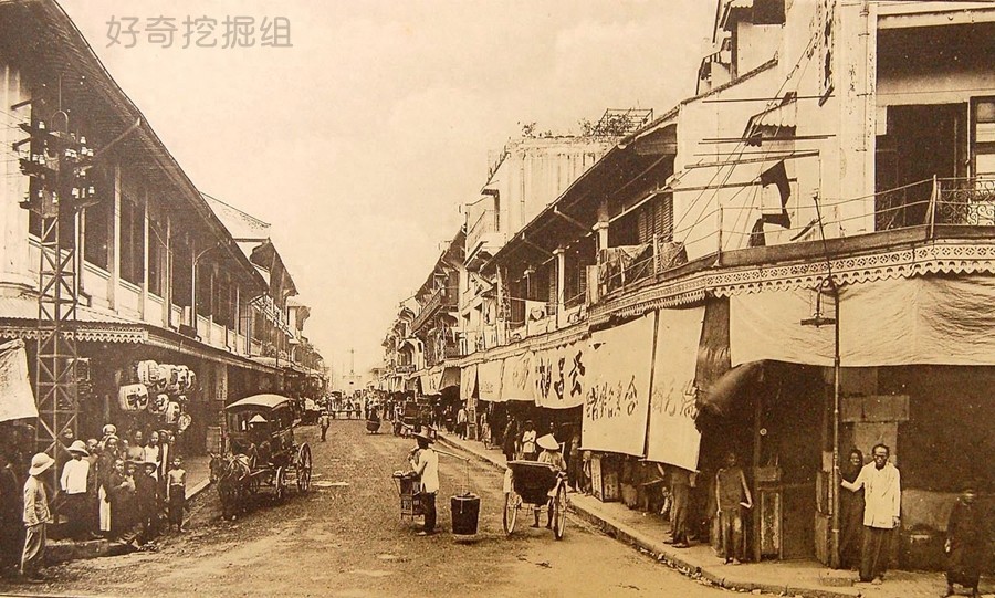 1922年的越南西贡，看上去非常西化，也非常富裕