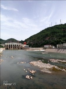 ​陕西著名的水利风景旅游区—宝鸡峽水库，骑行爱好者的首选。