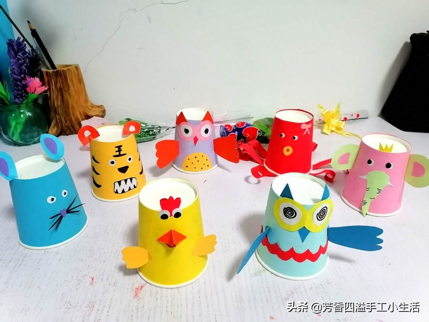 手工大集合:三十六种创意手工作品图,简单丰富有趣,建议收藏!