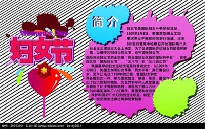 ​妇女节的由来和意义！