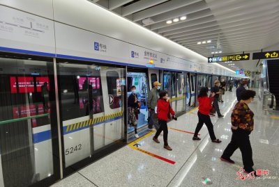 ​广西南宁地铁5号线开通营运