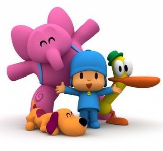 ​英国著名动画《小P优优》英文版81集+中文版52集