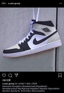​壁纸丨Nike与Dior的联名，长这样？